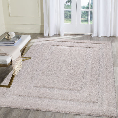 Sanat Hochflor-Teppich Luxus 3501-Cream