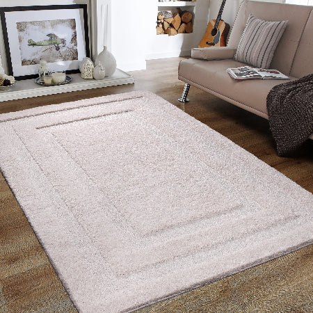 Sanat Hochflor-Teppich Luxus 3501-Cream