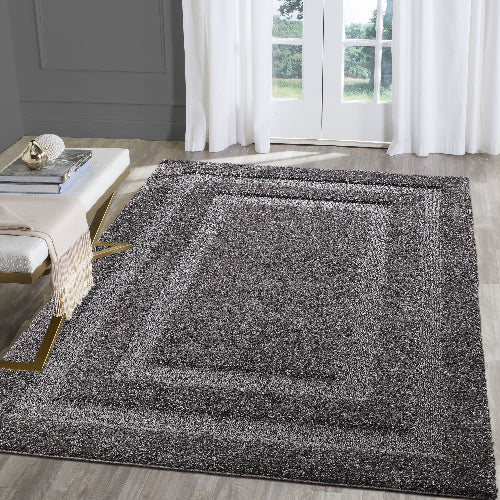 Sanat Hochflor-Teppich Luxus 3502-Gray