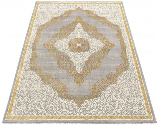 Teppich, Elite 23045 957-Gold