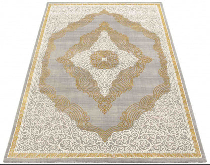Teppich, Elite 23045 957-Gold