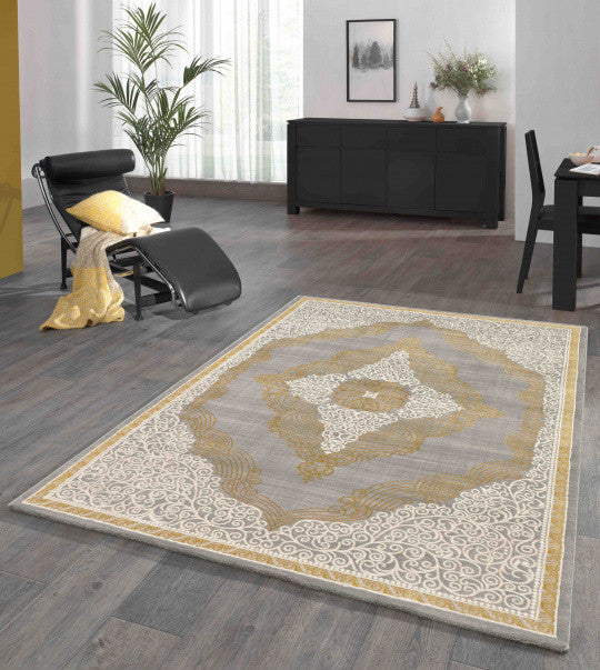Teppich, Elite 23045 957-Gold