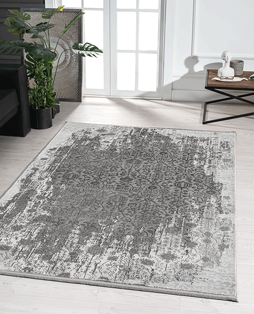 Teppich Granada, Vintage 33370 95-Grey