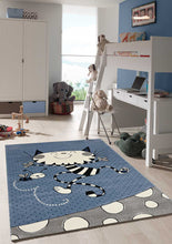 Lade das Bild in den Galerie-Viewer, Kinderteppich Teppich, 22122 335-Blue