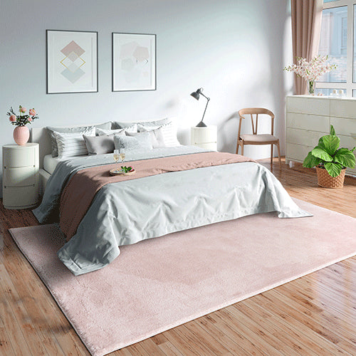 Teppich Hochflor Loft 37 55-Rose