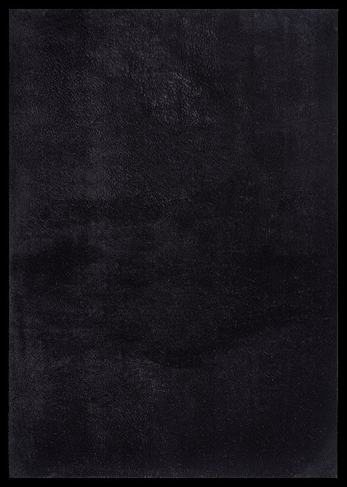 Teppich Hochflor Loft 37 90-Black