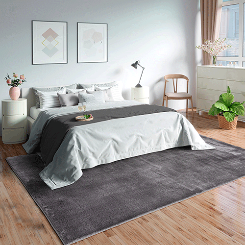 Hochflor Teppich– Loft 37 995 Anthrazit