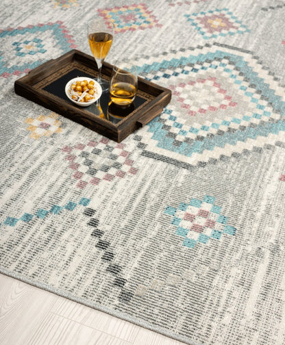 Salsa in-& Outdoor Teppich, 54509 160-Cream - Moderner Wetterfester Teppich für Innen & Aussen