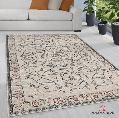 Salsa | Creme | Moderner In-& Outdoor Teppich