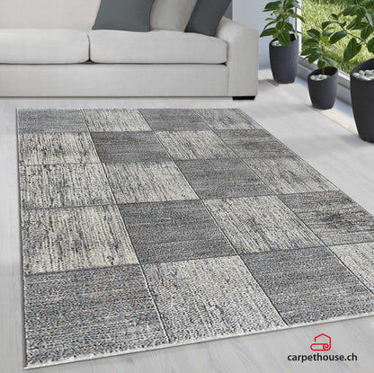 Sirena Moderner Designer Teppich, 56067 110-Grey