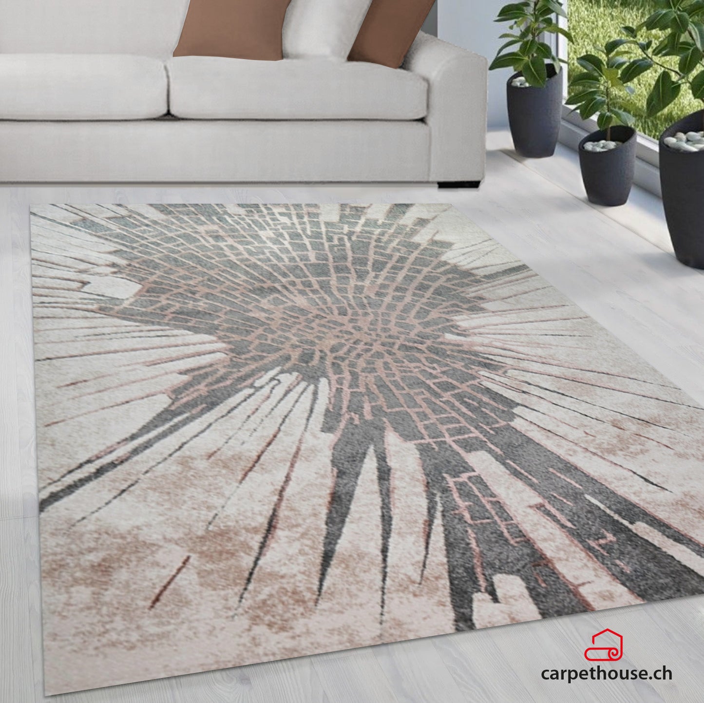 Teppich Marvellous 28068 795-Beige Grey