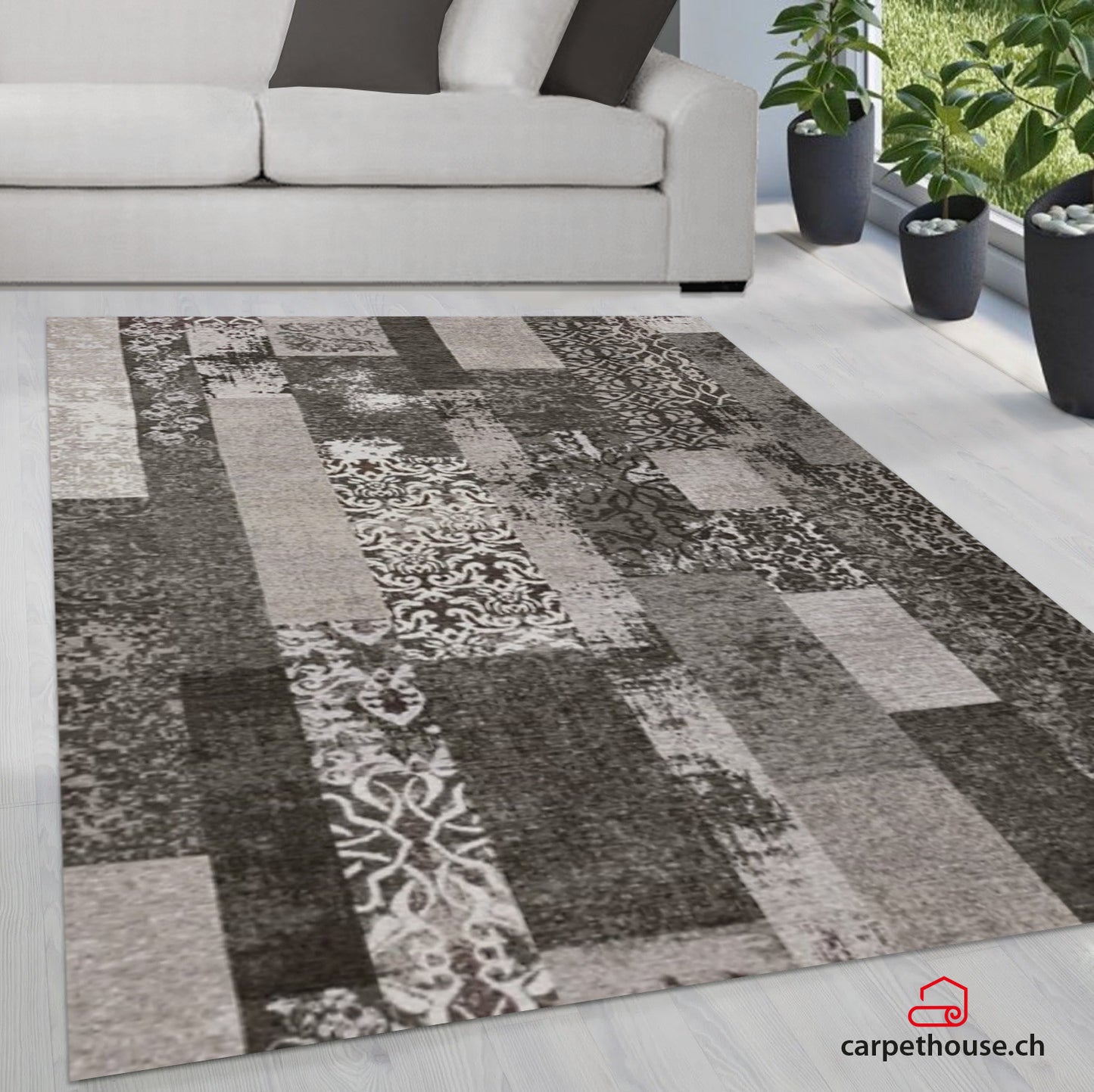 Teppich Marakesh|1001 95-Grey