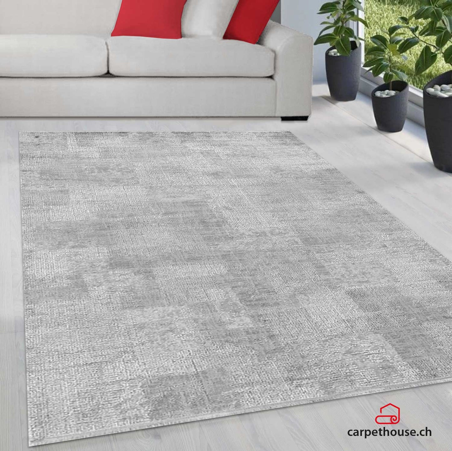 Teppich Tresor 19937 95-Grey