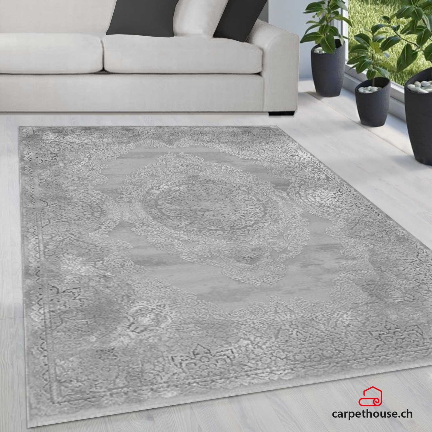 Teppich Tresor 19940 95-Grey