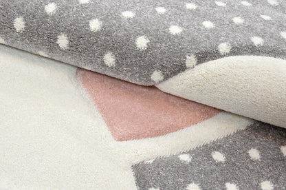 Kinderteppich Pastel Kids Hase