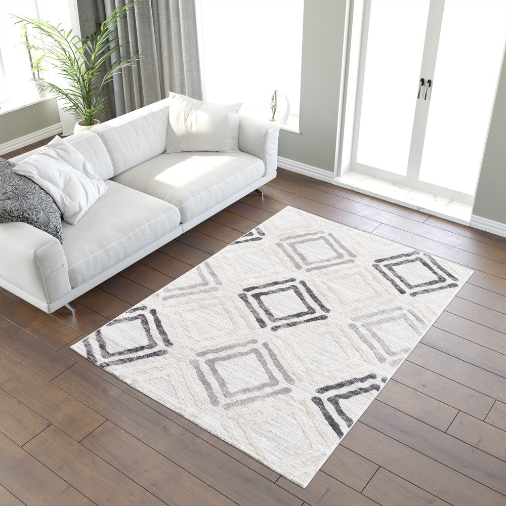 Teppich Evra 7005-grey