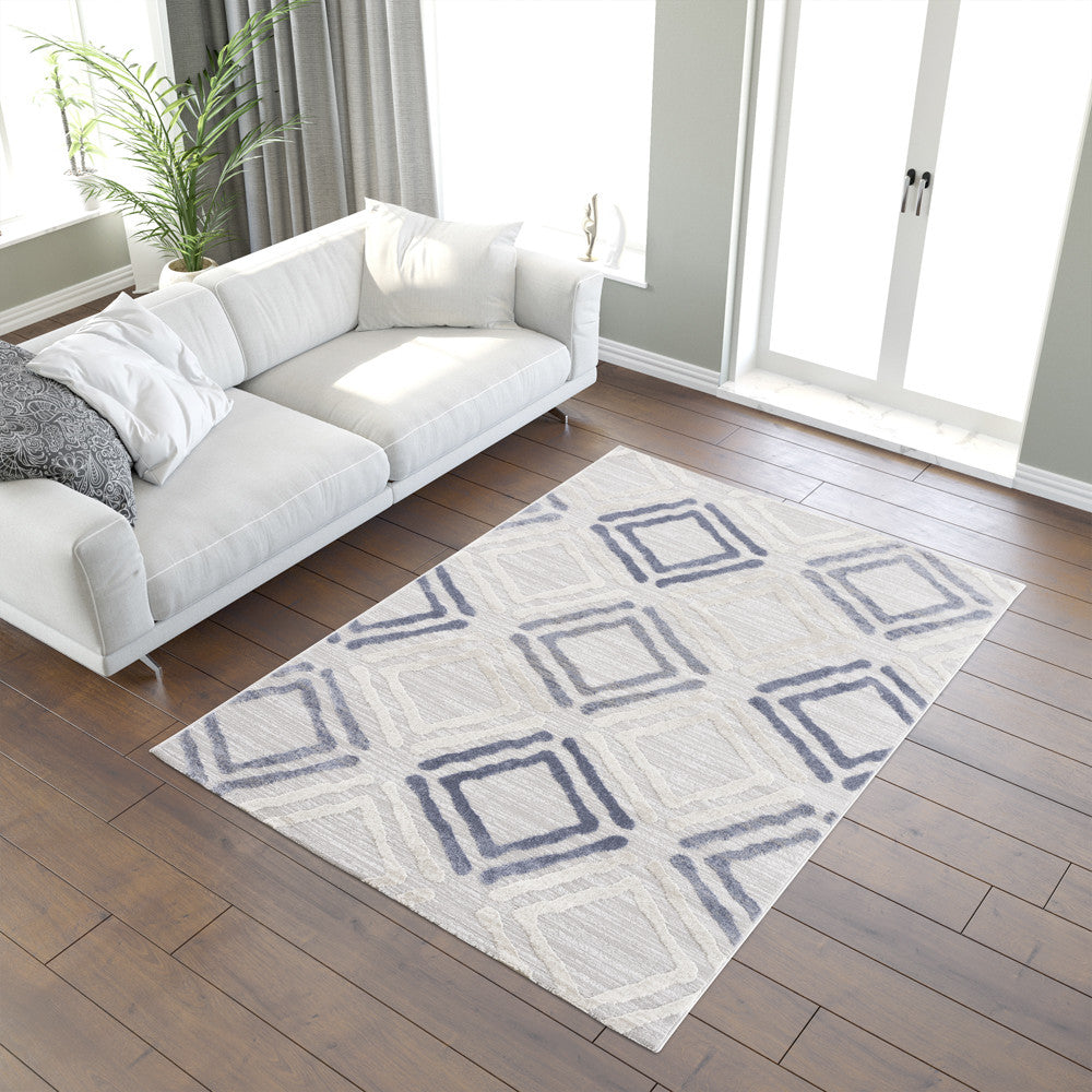 Teppich Evra 7006-grey