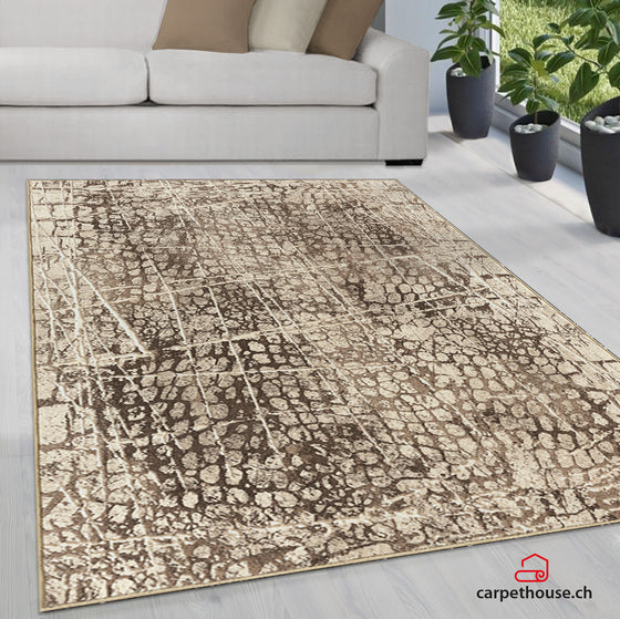 Elis Plus Waschbarer Teppich 6500 70-Beige