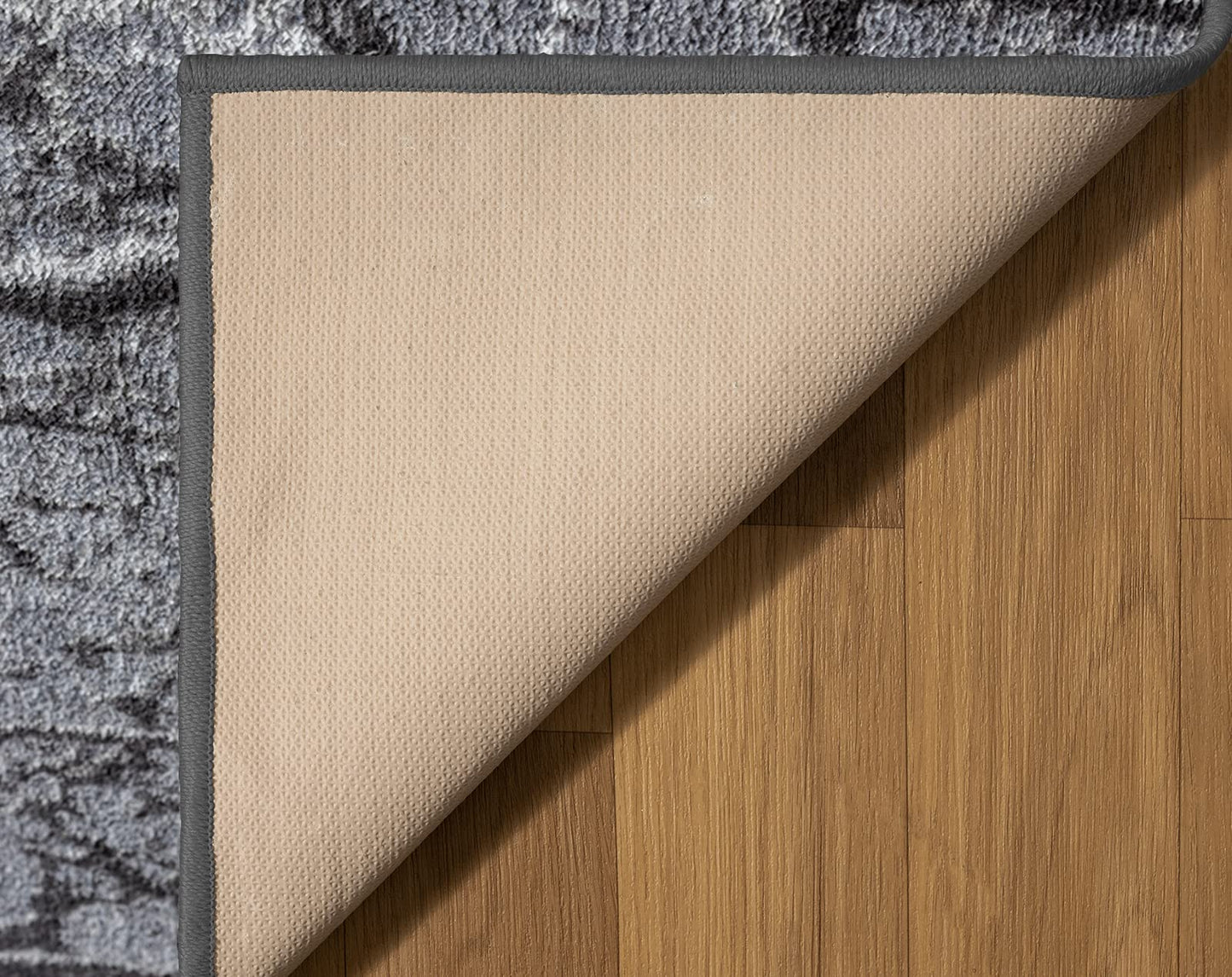 Elis Plus Waschbarer Teppich 6500 96-Anthracite