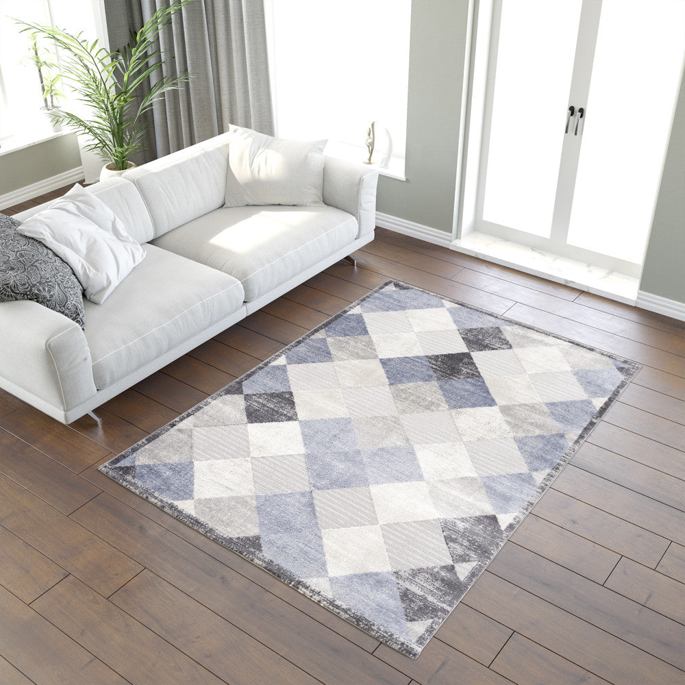 Teppich Evra 7009-grey