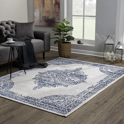 Teppich Evra 7001-Light Grey