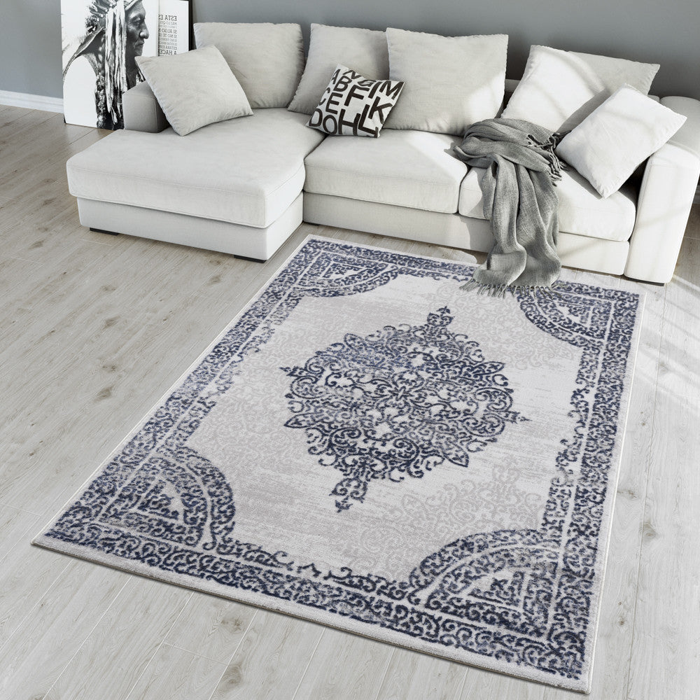 Teppich Evra 7001-Light Grey