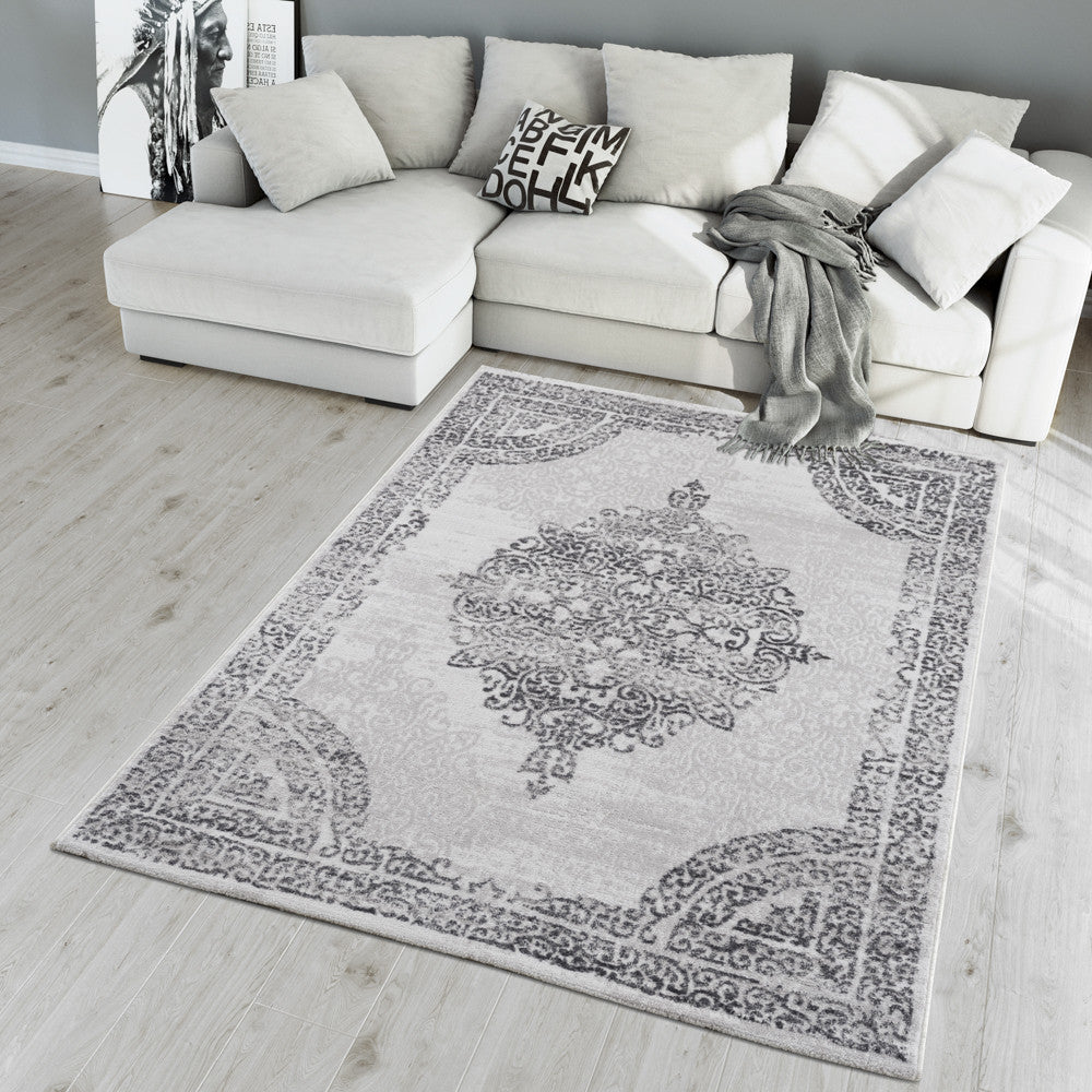 Teppich Evra 7002-Light Gray