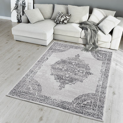 Teppich Evra 7002-Light Gray