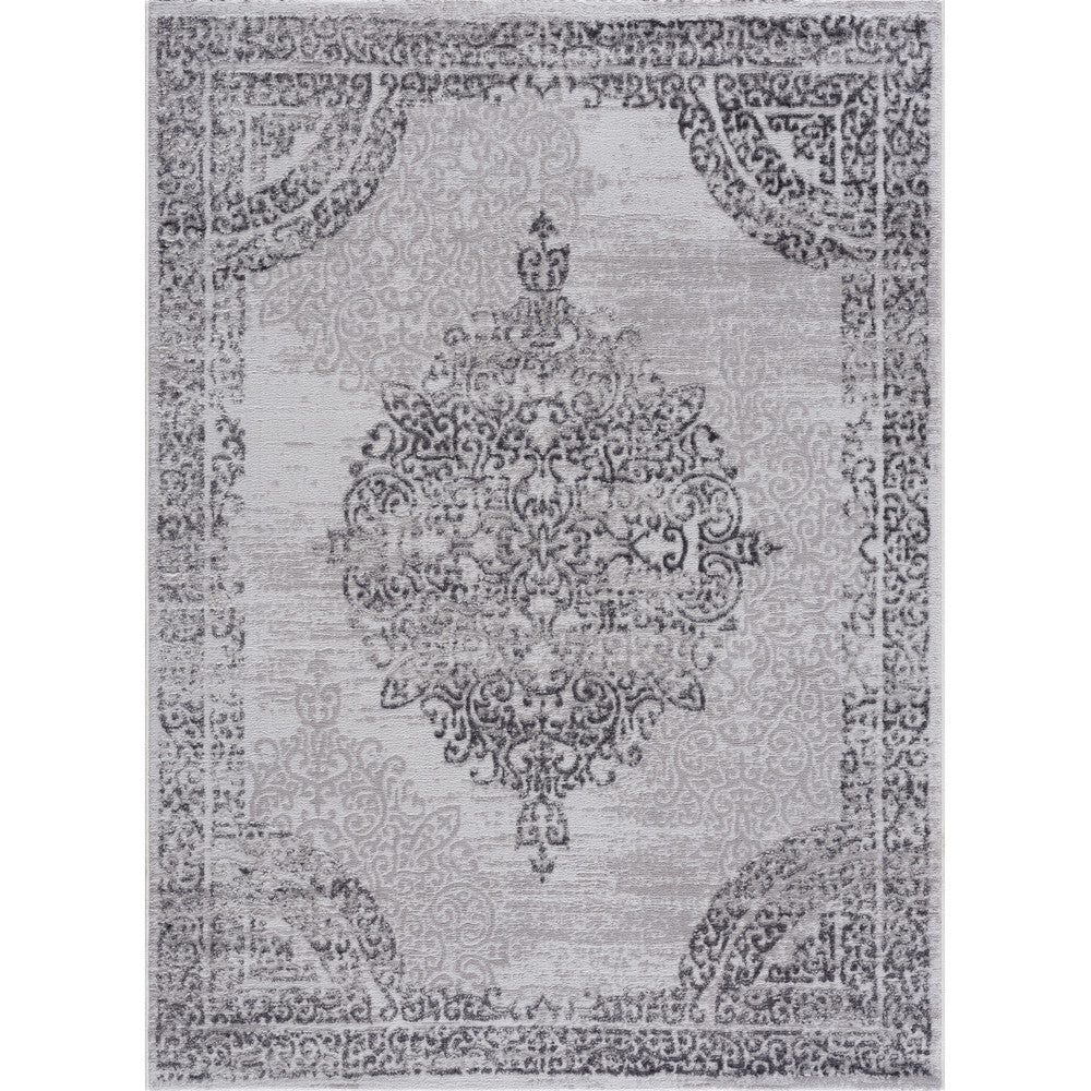 Teppich Evra 7002-Light Gray