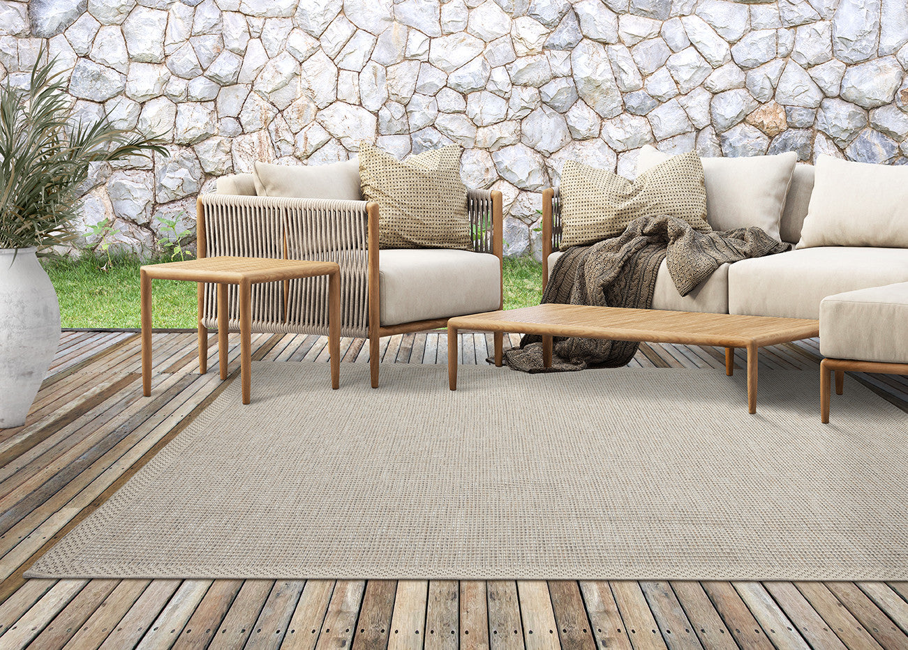 Teppich, Ottowa In-/Outdoor 22572 795-Beige Grey