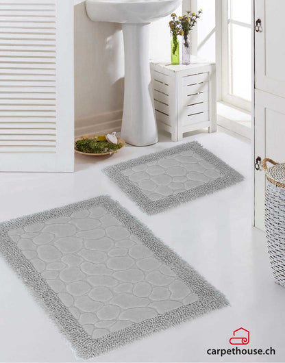 BADEMATTE 2ER, 1171 Grey