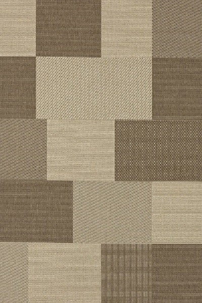 Indoor & Outdoor Kurzflorteppich Brown Beige – Maestro