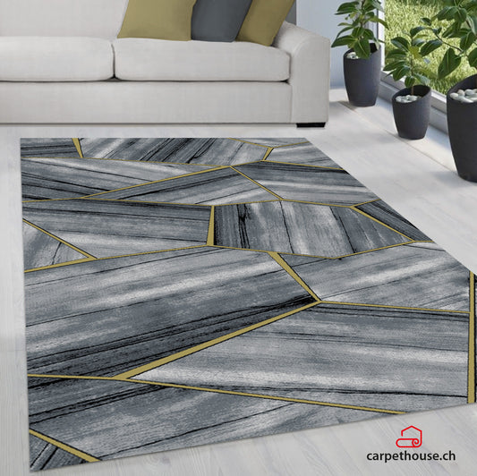 Teppich Craft Deluxe 23663 976-Grey Gold