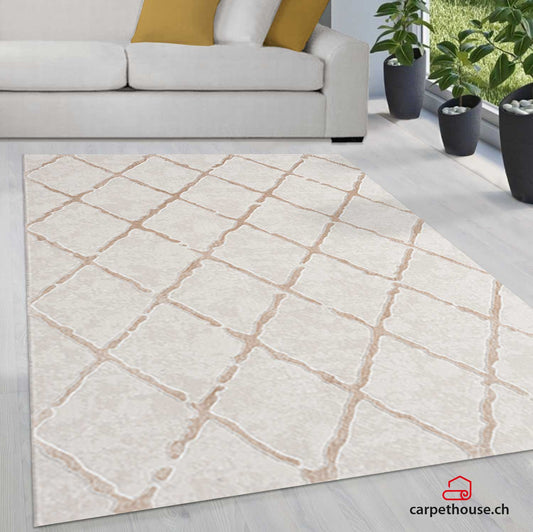Teppich Studio 28263 760-Beige