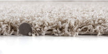 Loca New | Beige | Hochflorteppich