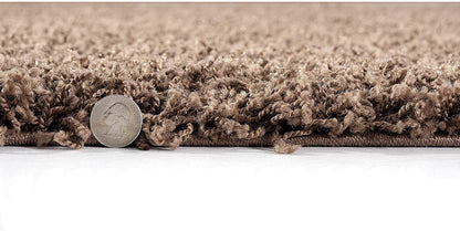 Teppich Loca in Dunkelbraun