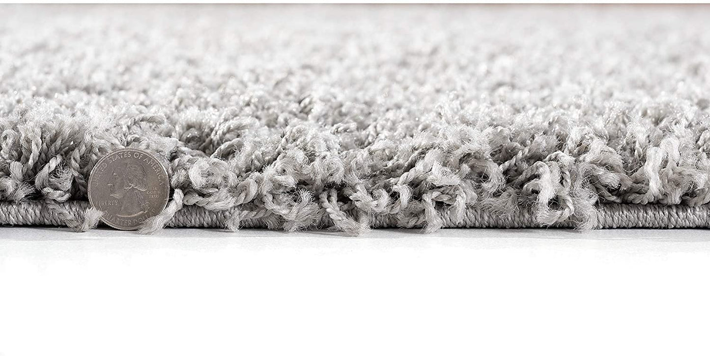 Teppich Loca in Hellgrau