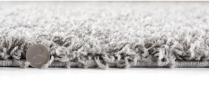 Teppich Loca in Hellgrau