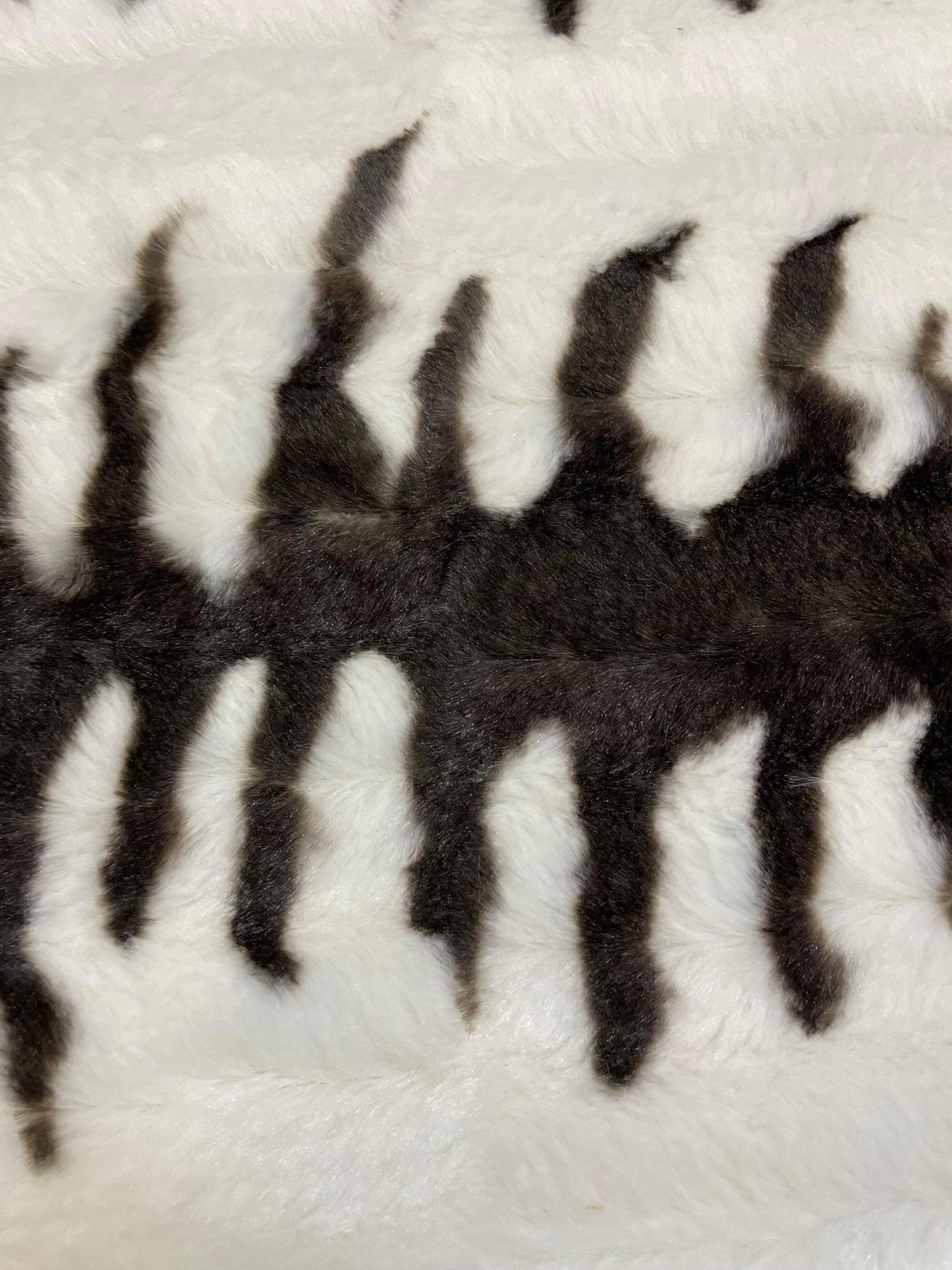 Badematte 2er, Zebra, Kunstleder