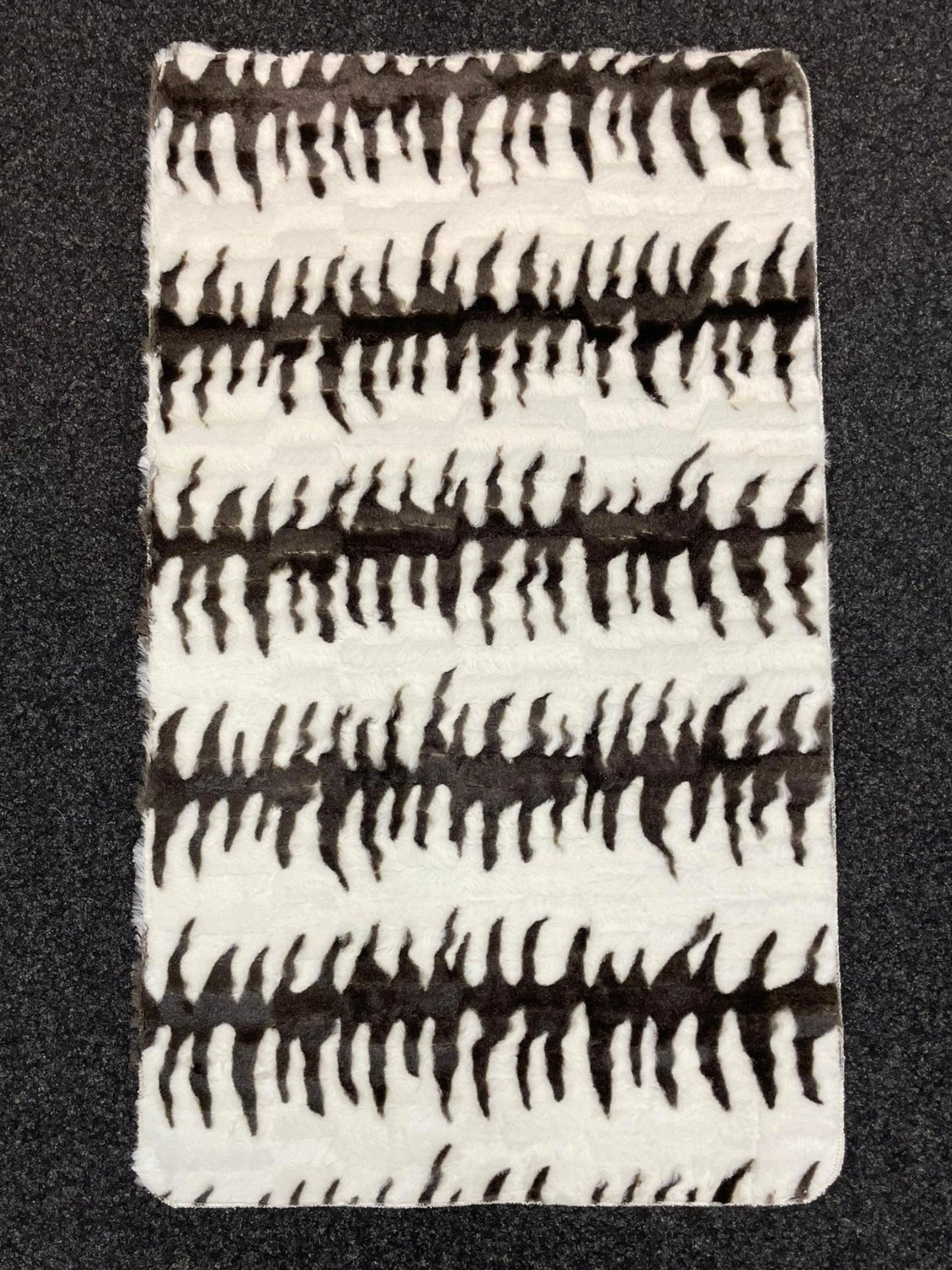 Badematte 2er, Zebra, Kunstleder