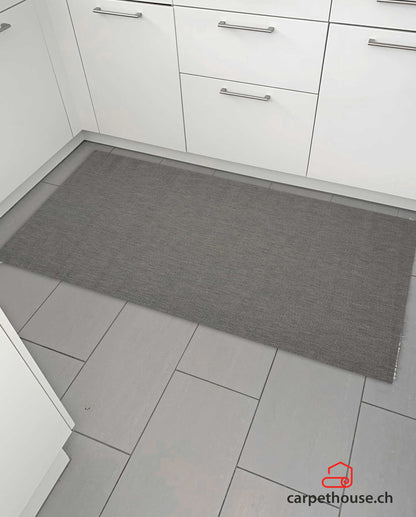 Indoor & Outdoor Kurzflorteppich Anthracite – Maestro