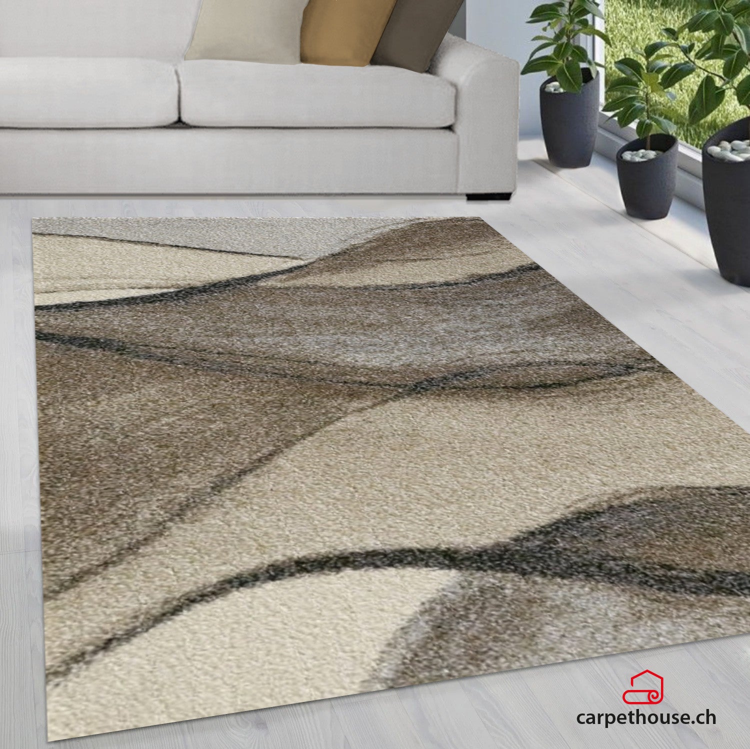 Teppich Elegant 12755 870-Grey