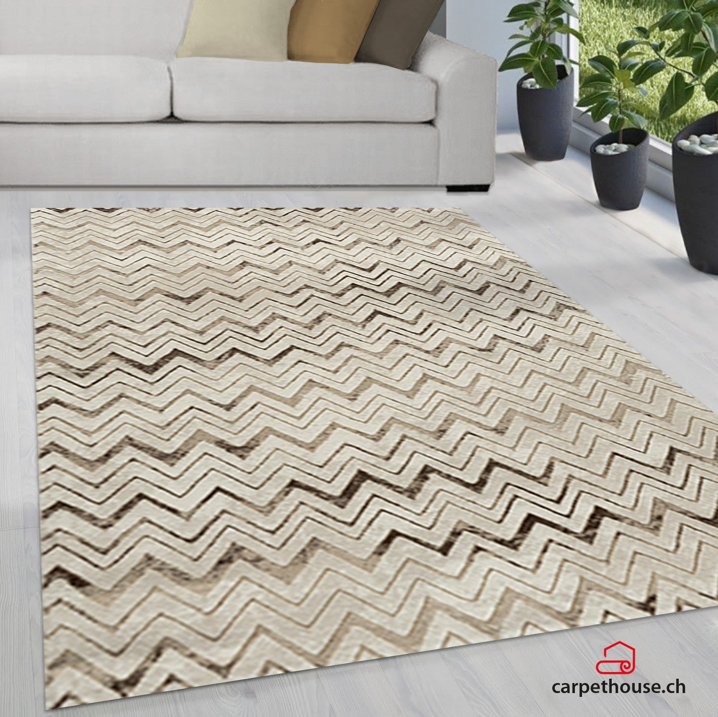 Teppich Studio 56006 271-Beige
