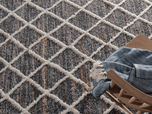 Lade das Bild in den Galerie-Viewer, Uvita Teppich Teppich Handmade-Look 3D mit Fransen, 80266 110-Multi