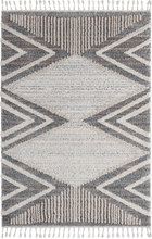 Lade das Bild in den Galerie-Viewer, Uvita Teppich Teppich Handmade-Look 3D mit Fransen, 80273 110-Multi