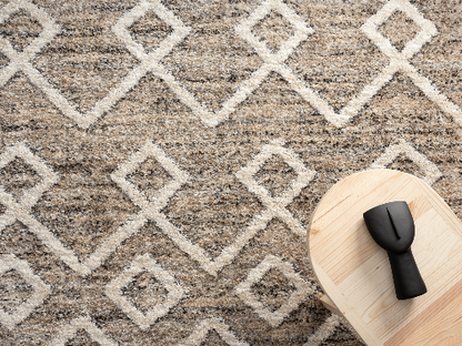Uvita Teppich Teppich Handmade-Look 3D mit Fransen, 80330 270-Beige
