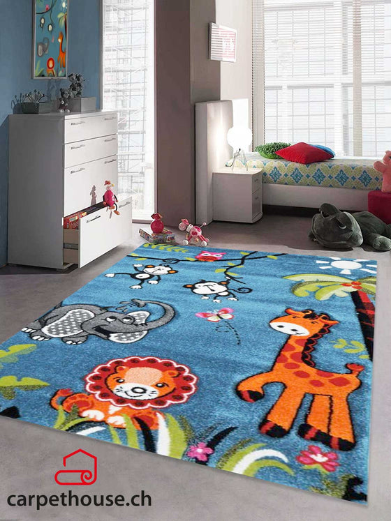 Kinderteppich Dschungel