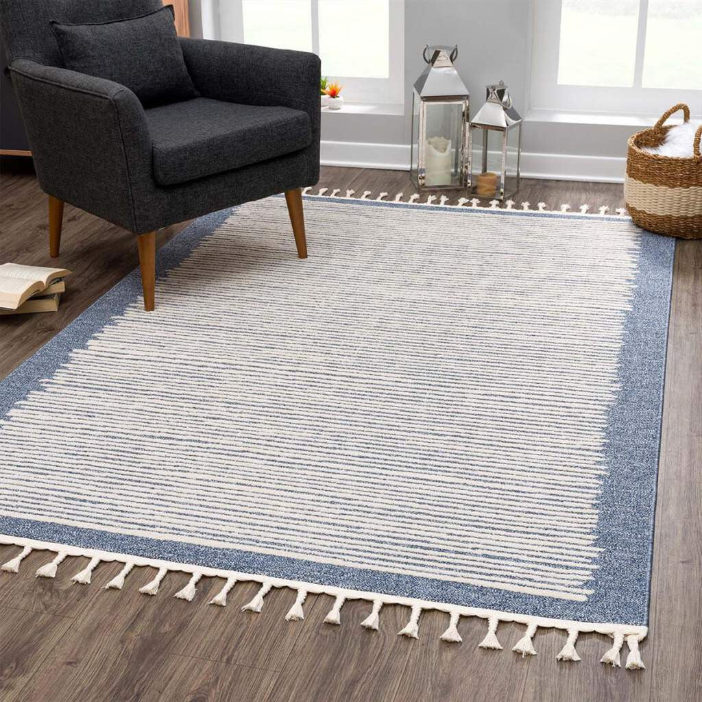 Teppich Art 2231 Blau