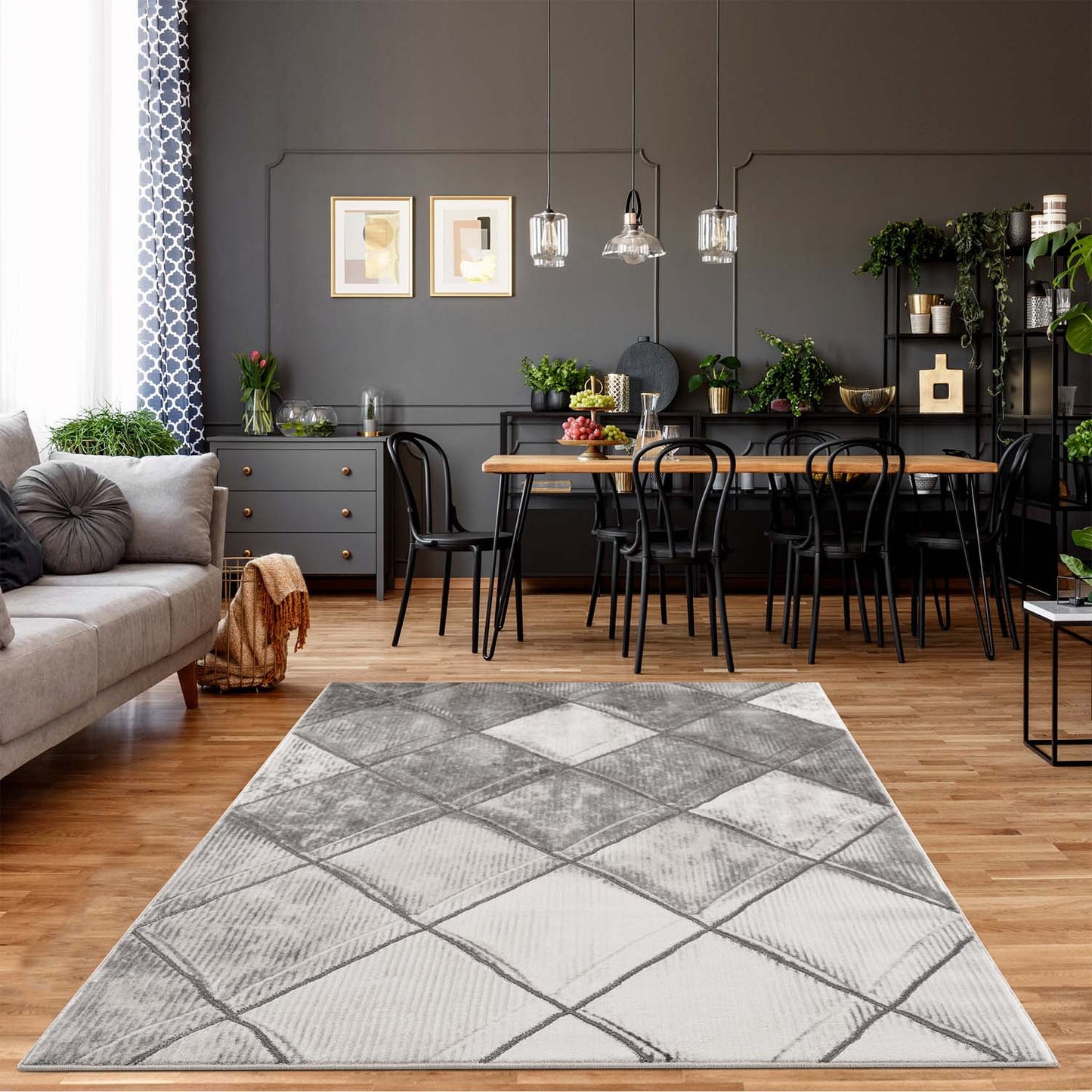 Teppich Noa 9313 Grau