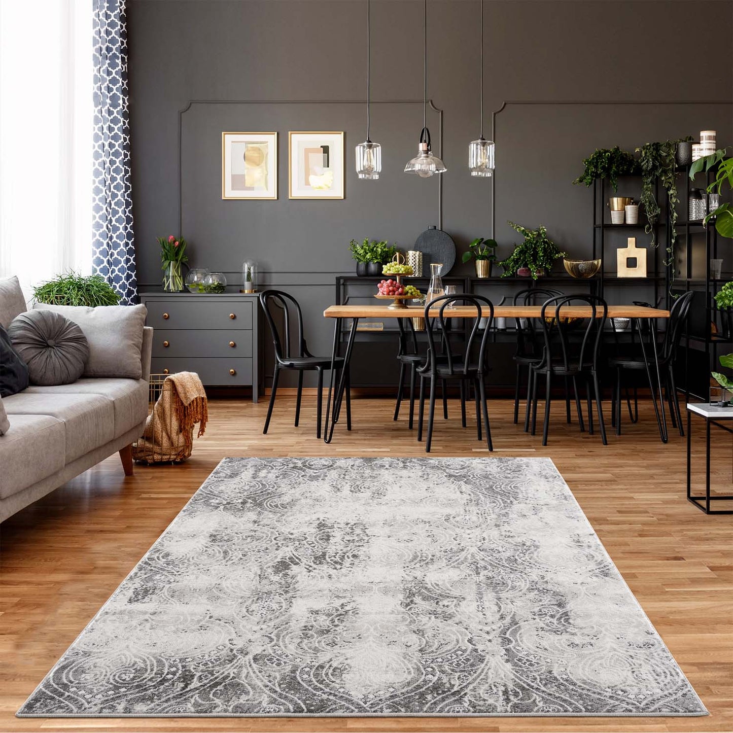 Teppich Noa 9318 Grau